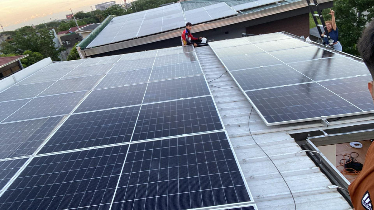 200m² Rooftop Solar PV System Project in Georgia