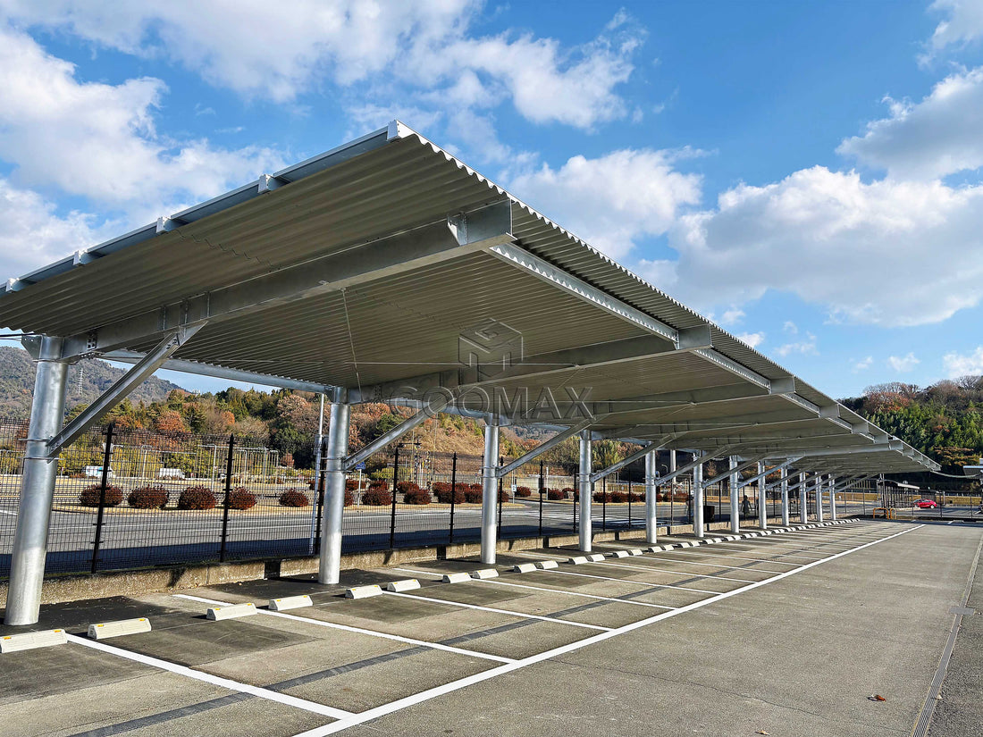 200m² Integrated Solar-Storage-EV Charging Carport Project