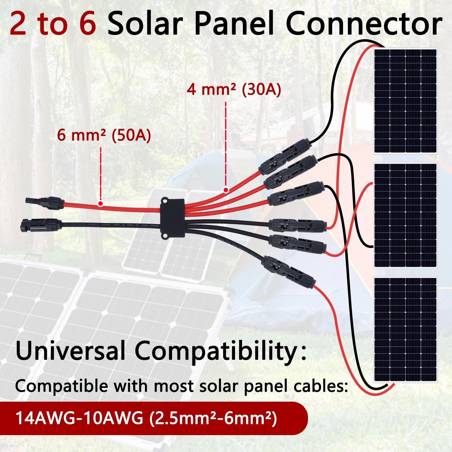 Solar connectors MC4