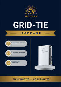 8kW Grid-Tie Solar System with 8 × 620W LONGi Solar Panels and Complete Mounting Kit