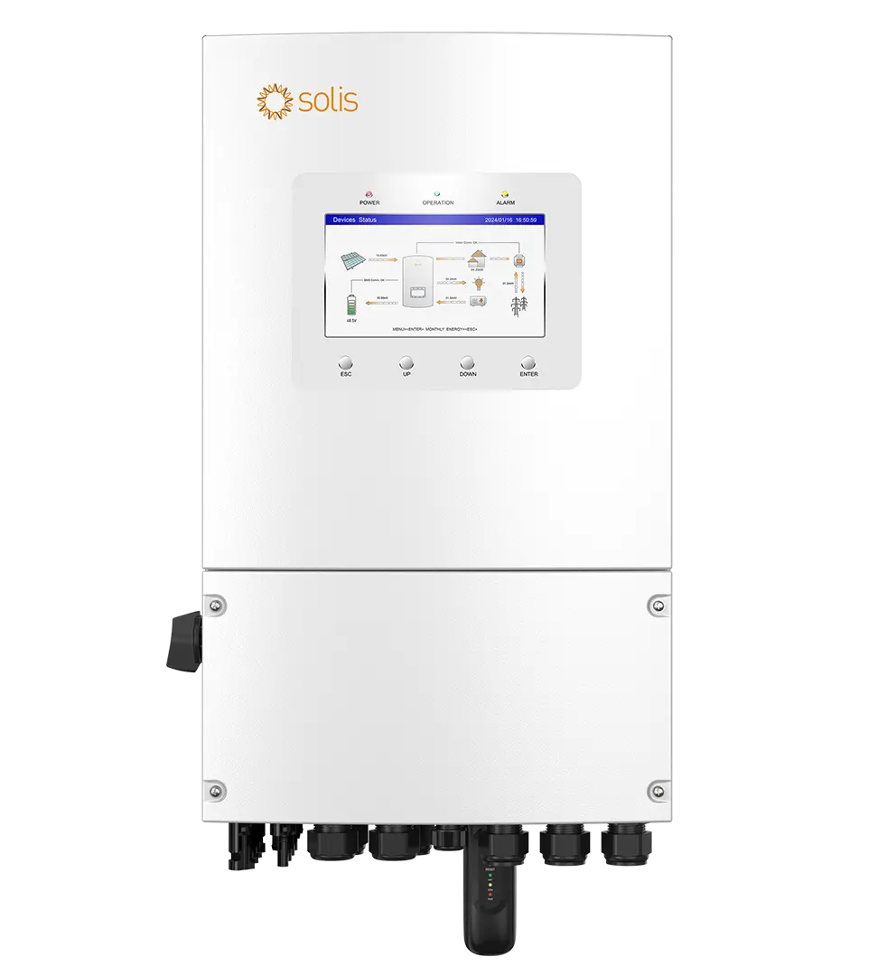 Solis S6-EH1P6K-L-PLUS Single-Phase Hybrid Inverter (6kW)
