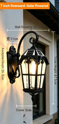 7-Inch Garden Wall Light Point Downward(s)