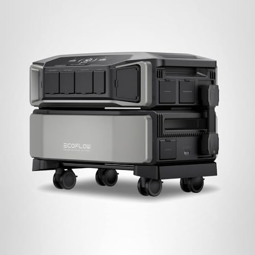 EF ECOFLOW DELTA Pro Ultra 6144Wh Power Station, 120/240V 7200W AC Output, Lifepo4 Home Battery Backup Expandable to 90kWh, 2H to Full Charge, Solar Generator for Home Use, Emergency, Camping, RV