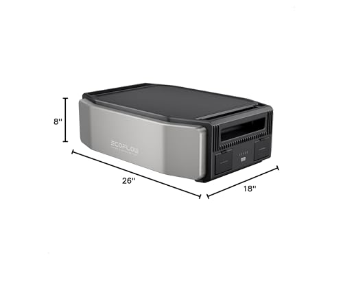 EF ECOFLOW DELTA Pro Ultra 6144Wh Power Station, 120/240V 7200W AC Output, Lifepo4 Home Battery Backup Expandable to 90kWh, 2H to Full Charge, Solar Generator for Home Use, Emergency, Camping, RV