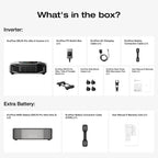 EF ECOFLOW DELTA Pro Ultra 6144Wh Power Station, 120/240V 7200W AC Output, Lifepo4 Home Battery Backup Expandable to 90kWh, 2H to Full Charge, Solar Generator for Home Use, Emergency, Camping, RV