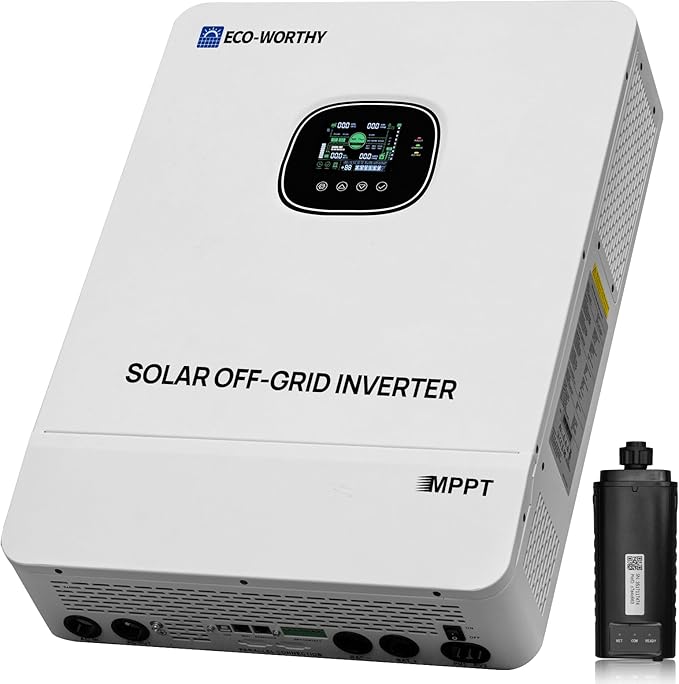 ECO-WORTHY 10000W All-in-One Pure Sine Wave Solar Inverter Charger