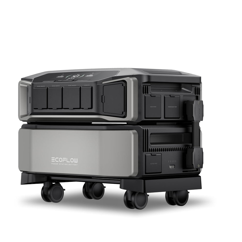 EF ECOFLOW DELTA Pro Ultra 6144Wh Power Station, 120/240V 7200W AC Output, Lifepo4 Home Battery Backup Expandable to 90kWh, 2H to Full Charge, Solar Generator for Home Use, Emergency, Camping, RV