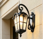 Vintage Solar Outdoor Wall Light